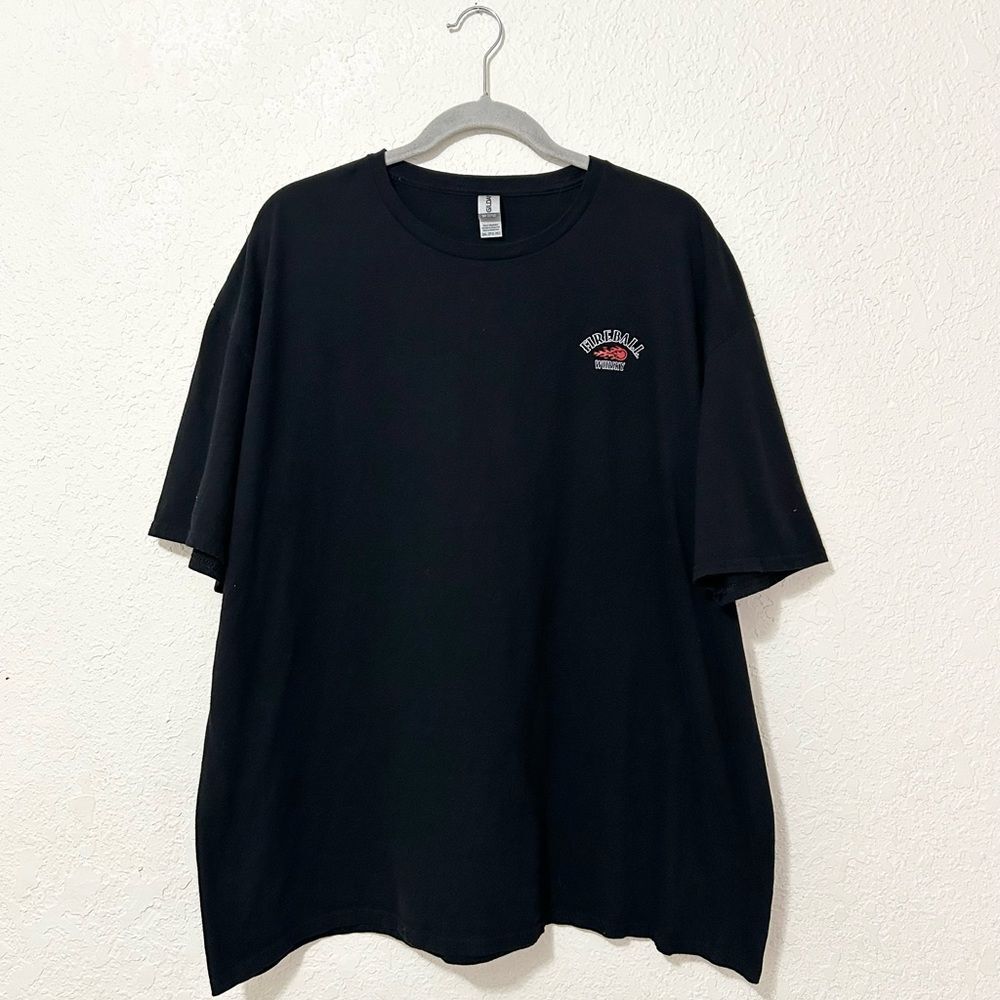 Fireball whisky short sleeve shirt size 2XL